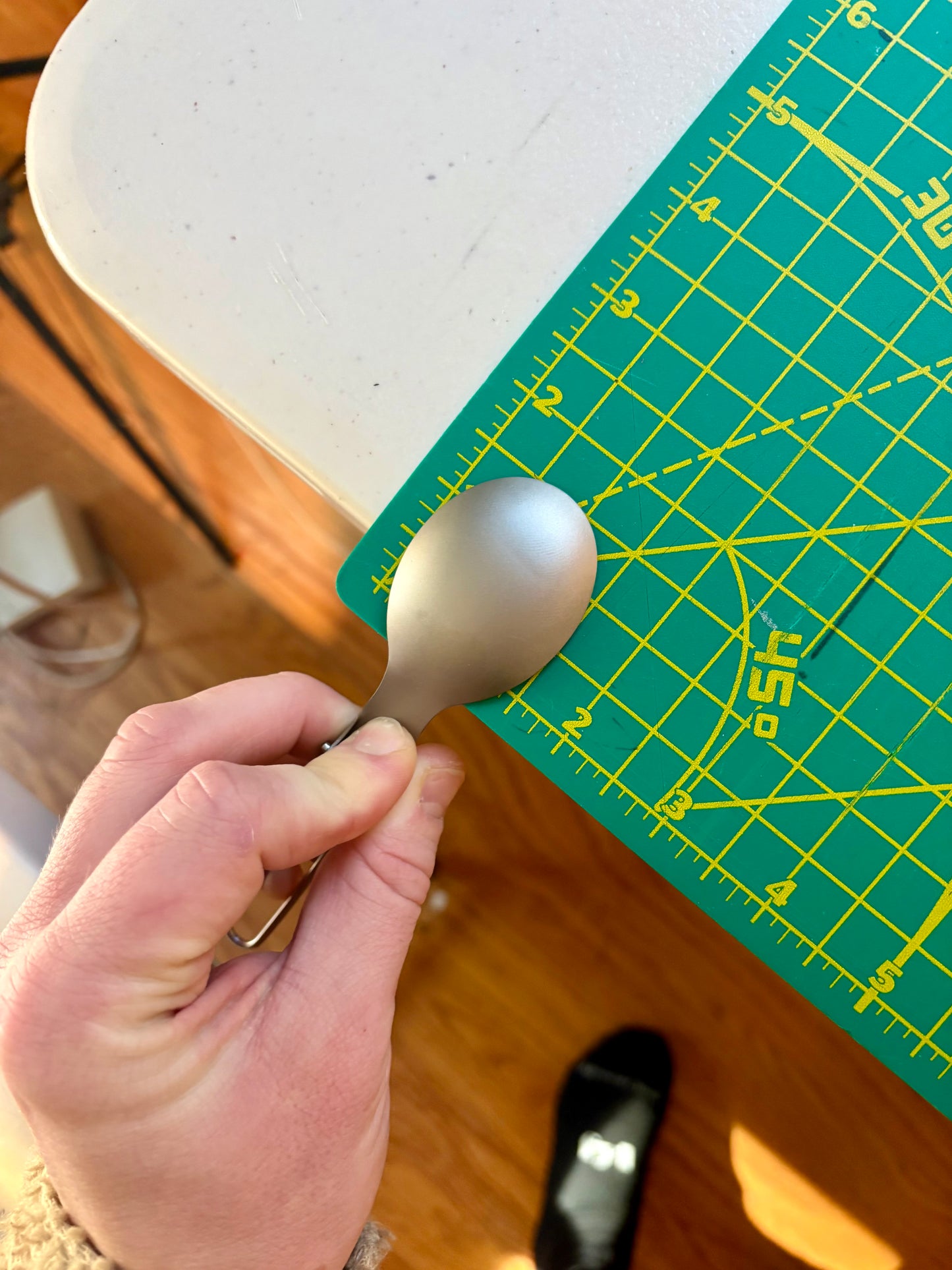 Folding Titanium Spoon