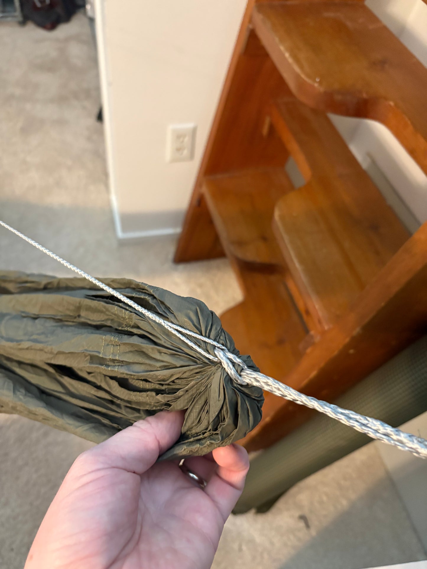 Repaired/Patched 11ft Hammock - 9.5oz