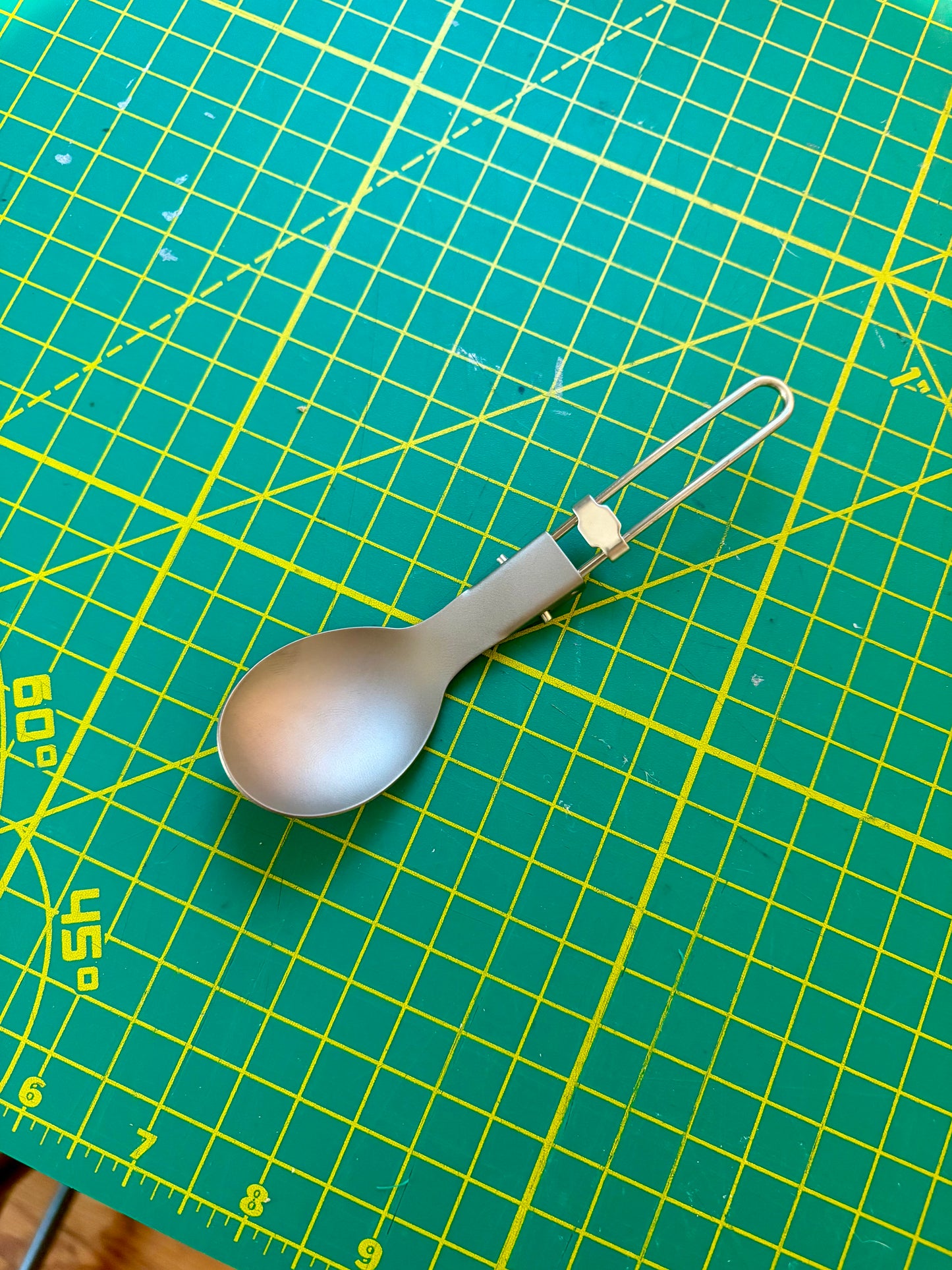 Folding Titanium Spoon