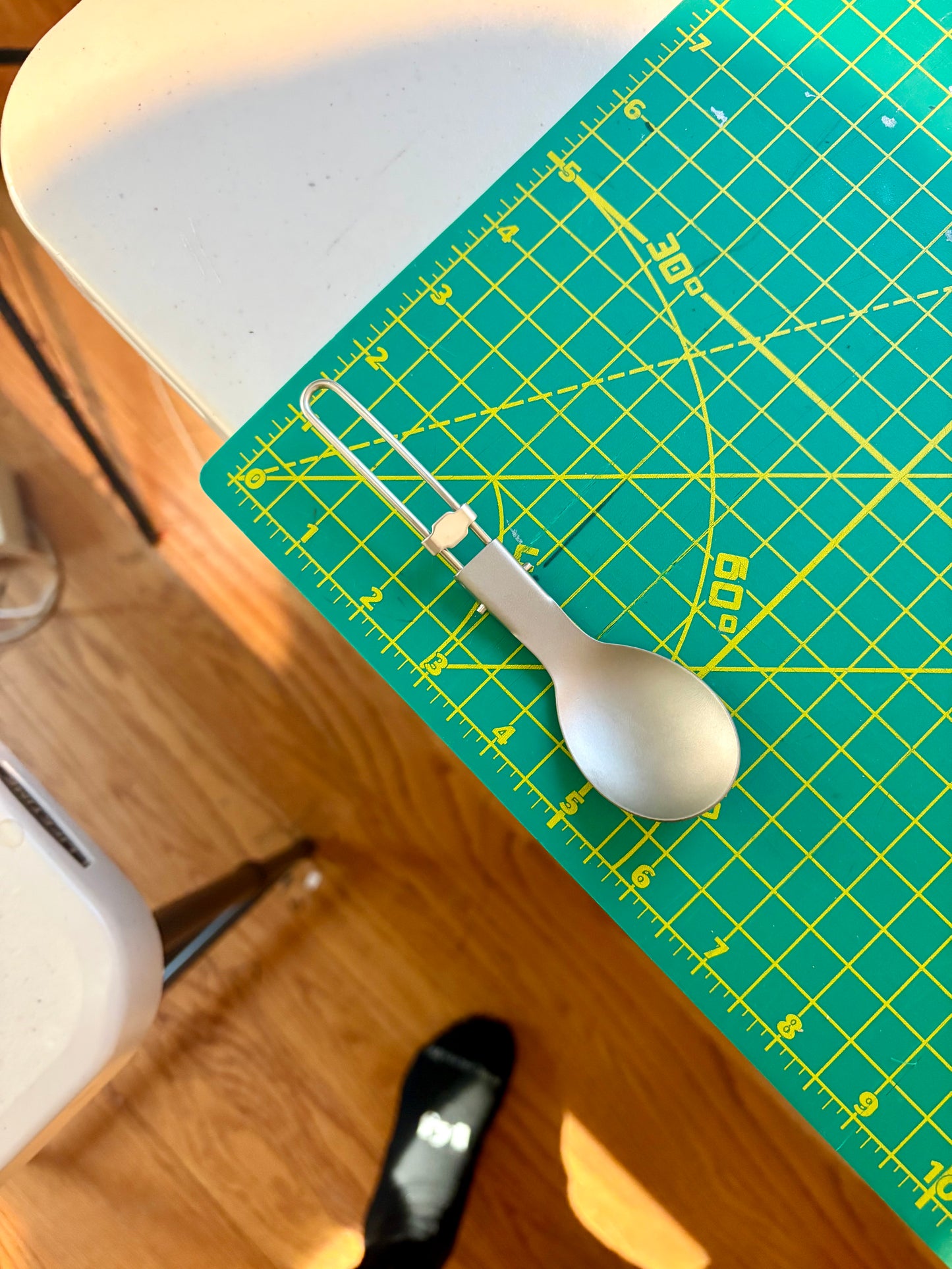 Folding Titanium Spoon
