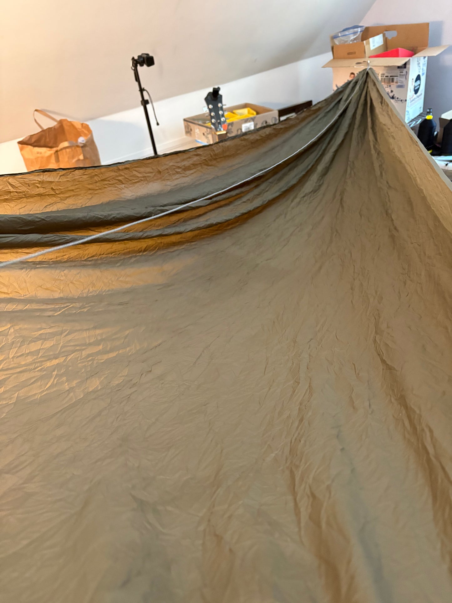 Repaired/Patched 11ft Hammock - 9.5oz