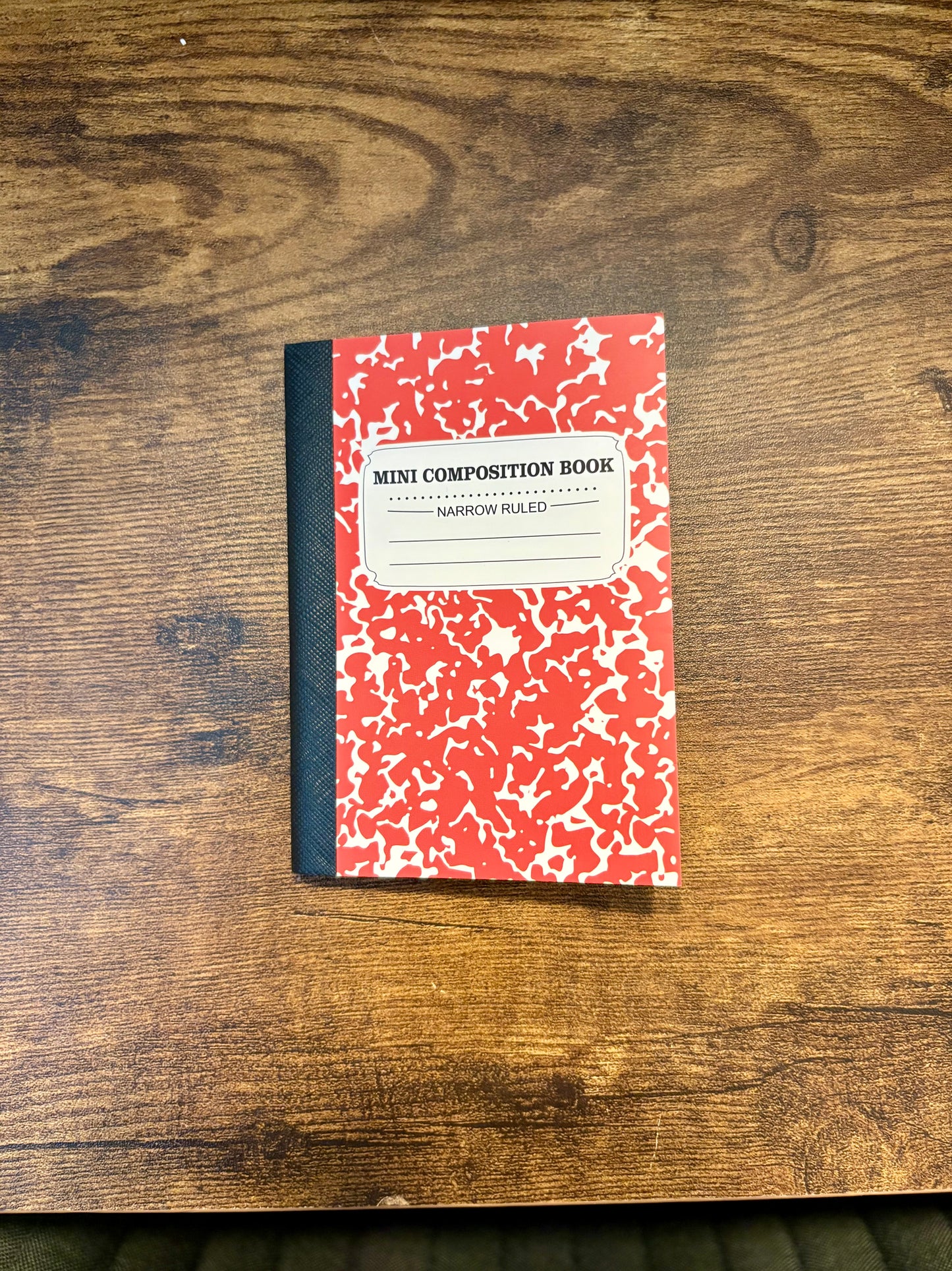 Mini Composition Notebook