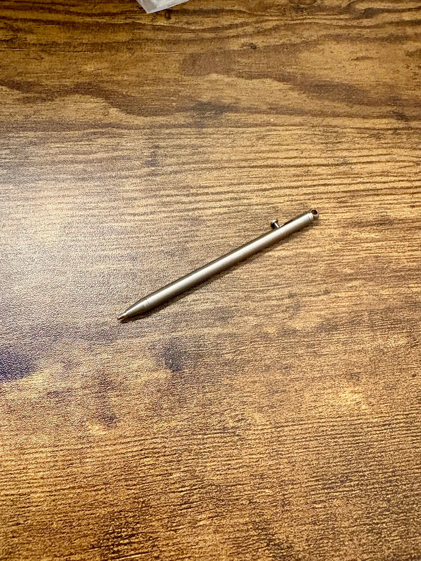 Ultralight, Titanium, Bolt-action Pen