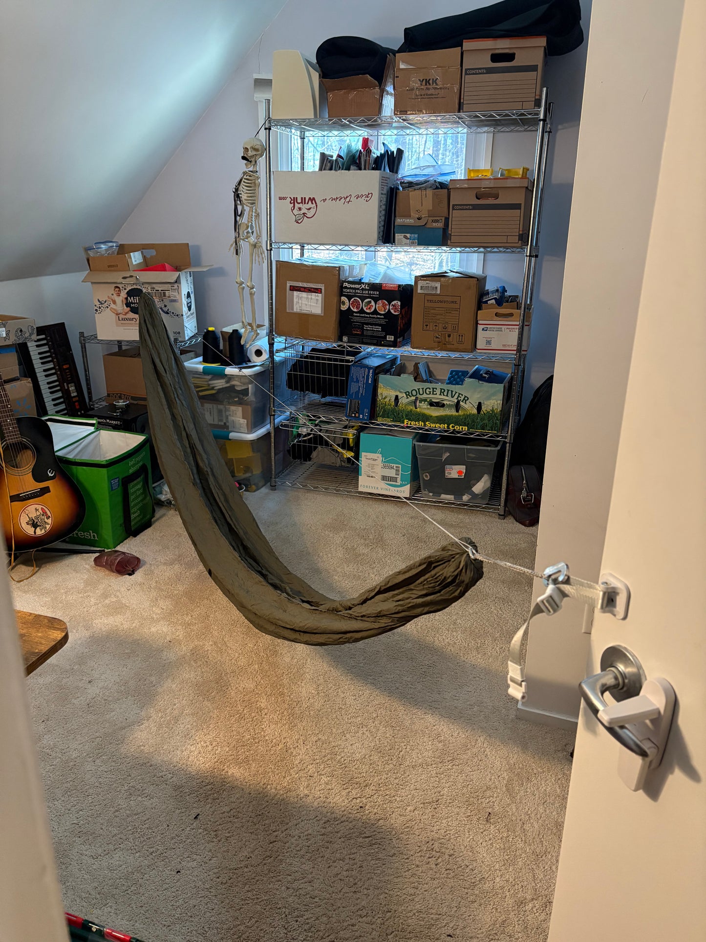 Repaired/Patched 11ft Hammock - 9.5oz