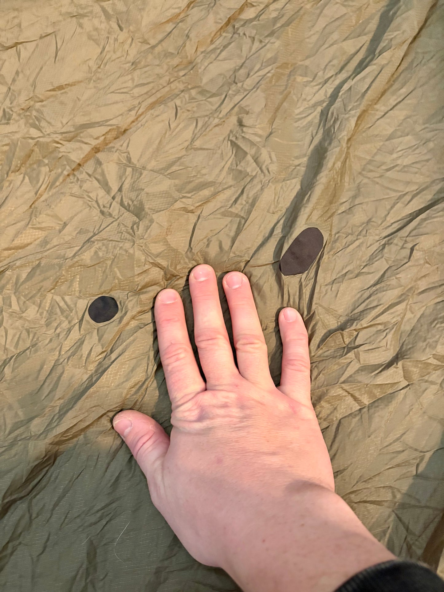 Repaired/Patched 11ft Hammock - 9.5oz